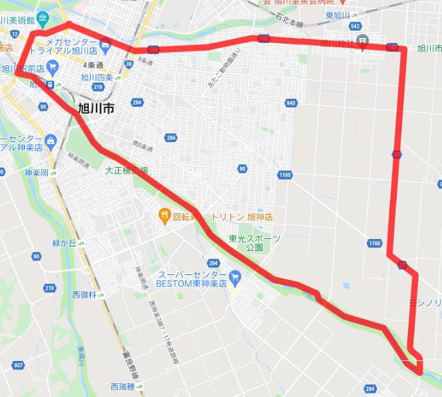 旭川Aエリア