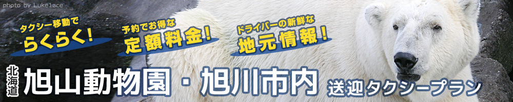 旭山動物園送迎タクシープラン